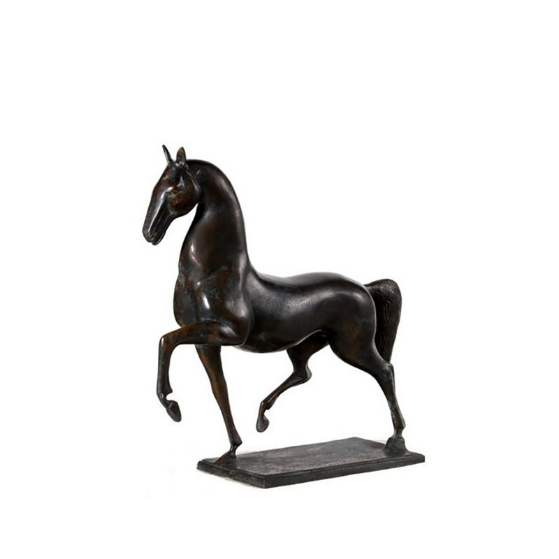 Metropolitan Galleries Bronze Contemporary Horse Sculpture Wayfair